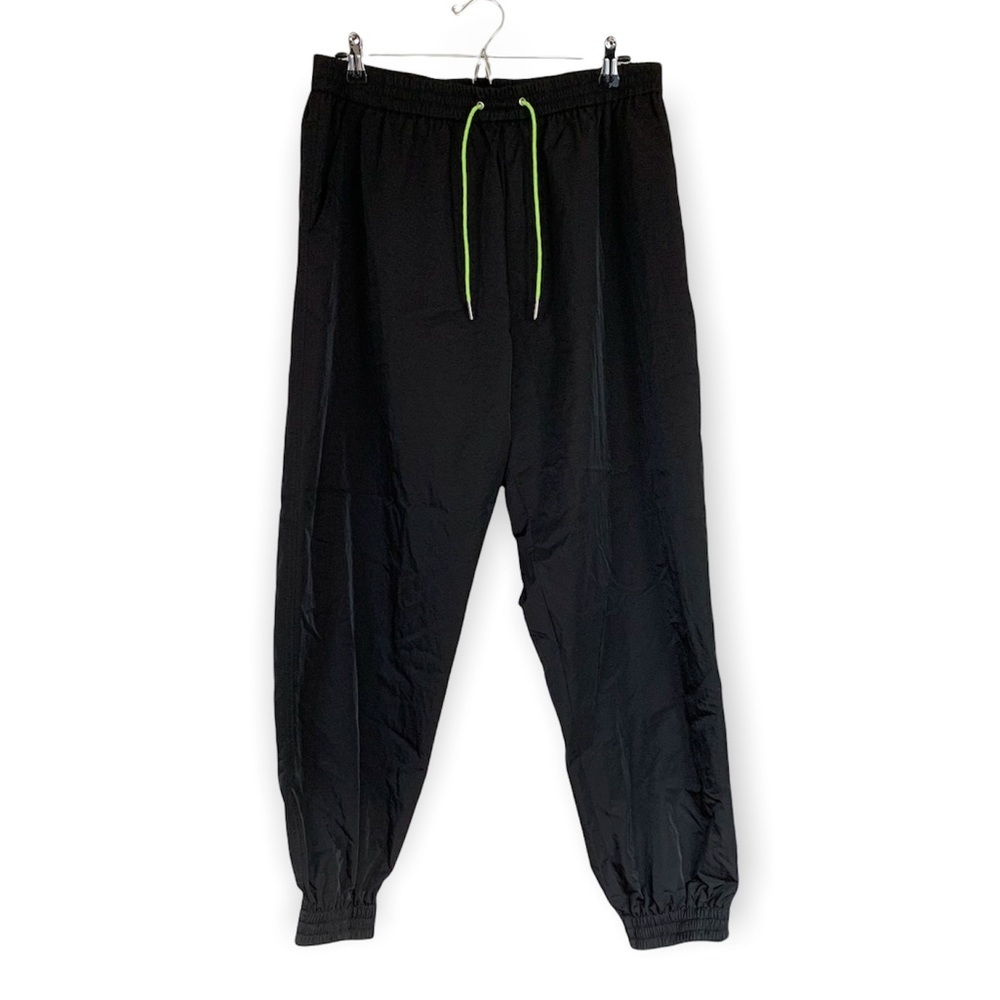 New ASOS Drawstring Windbreaker Pull-on Joggers Size 12